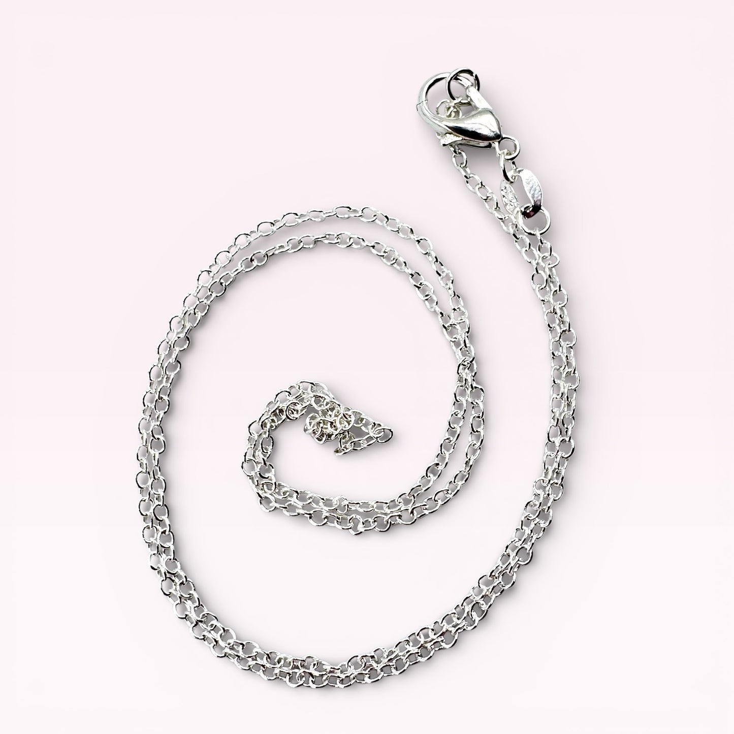 Silver 925 18” chain necklace