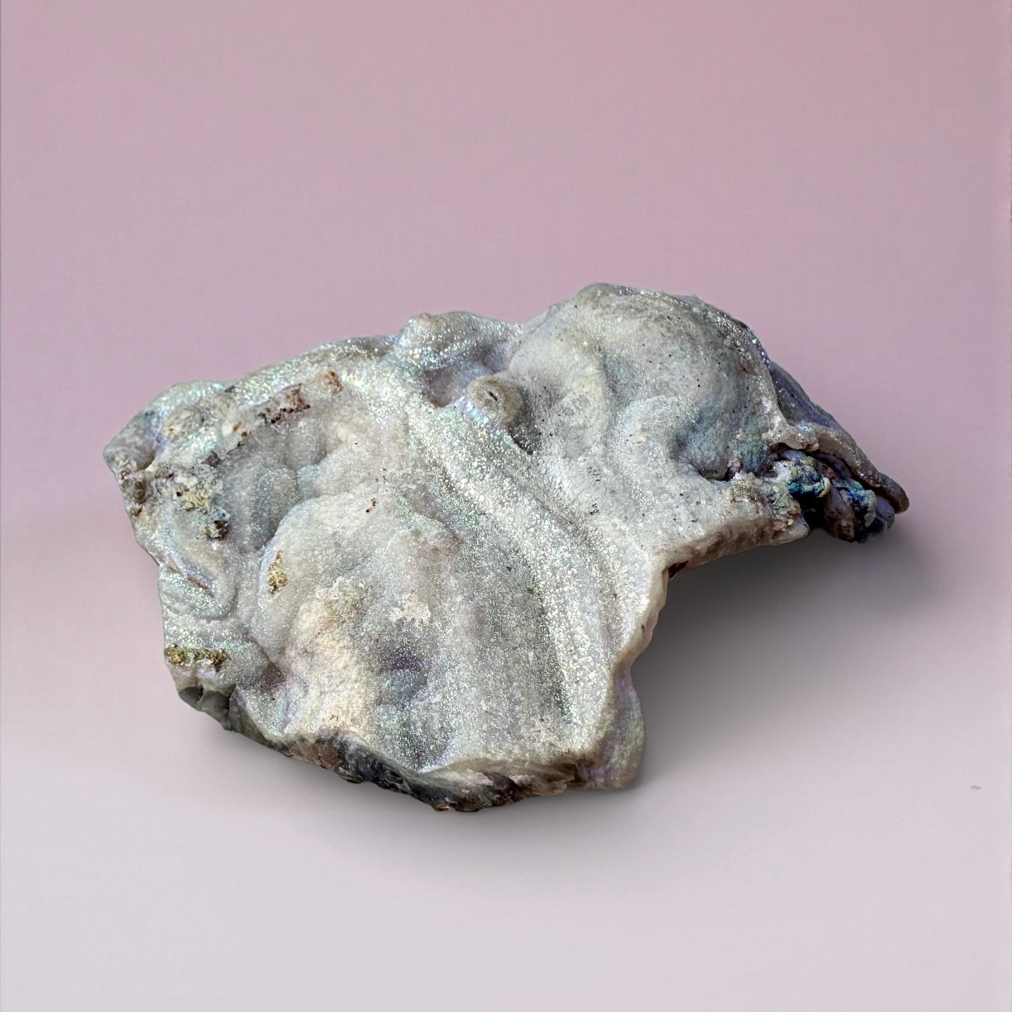 Blue Aura Chalcedony (6.5 x 4.2cm)