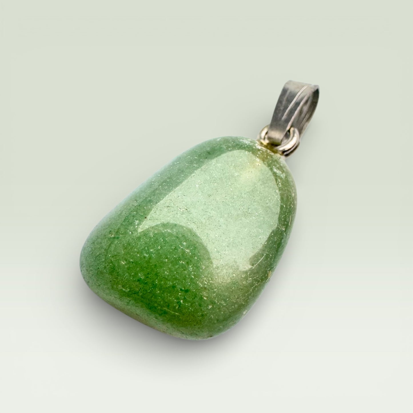 Green Aventurine Tumble Pendant (1.8cm)
