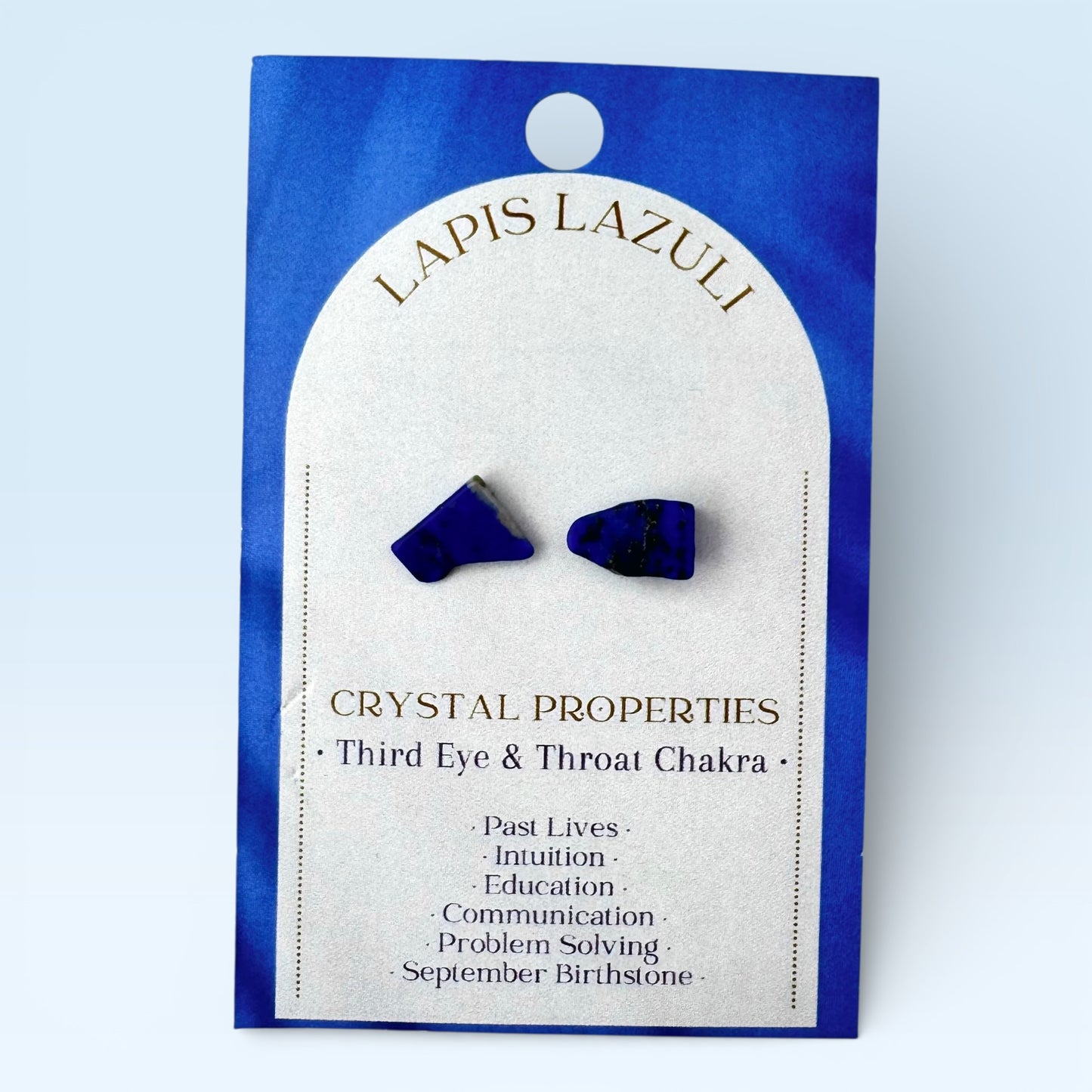 Lapis Lazuli Chip earrings