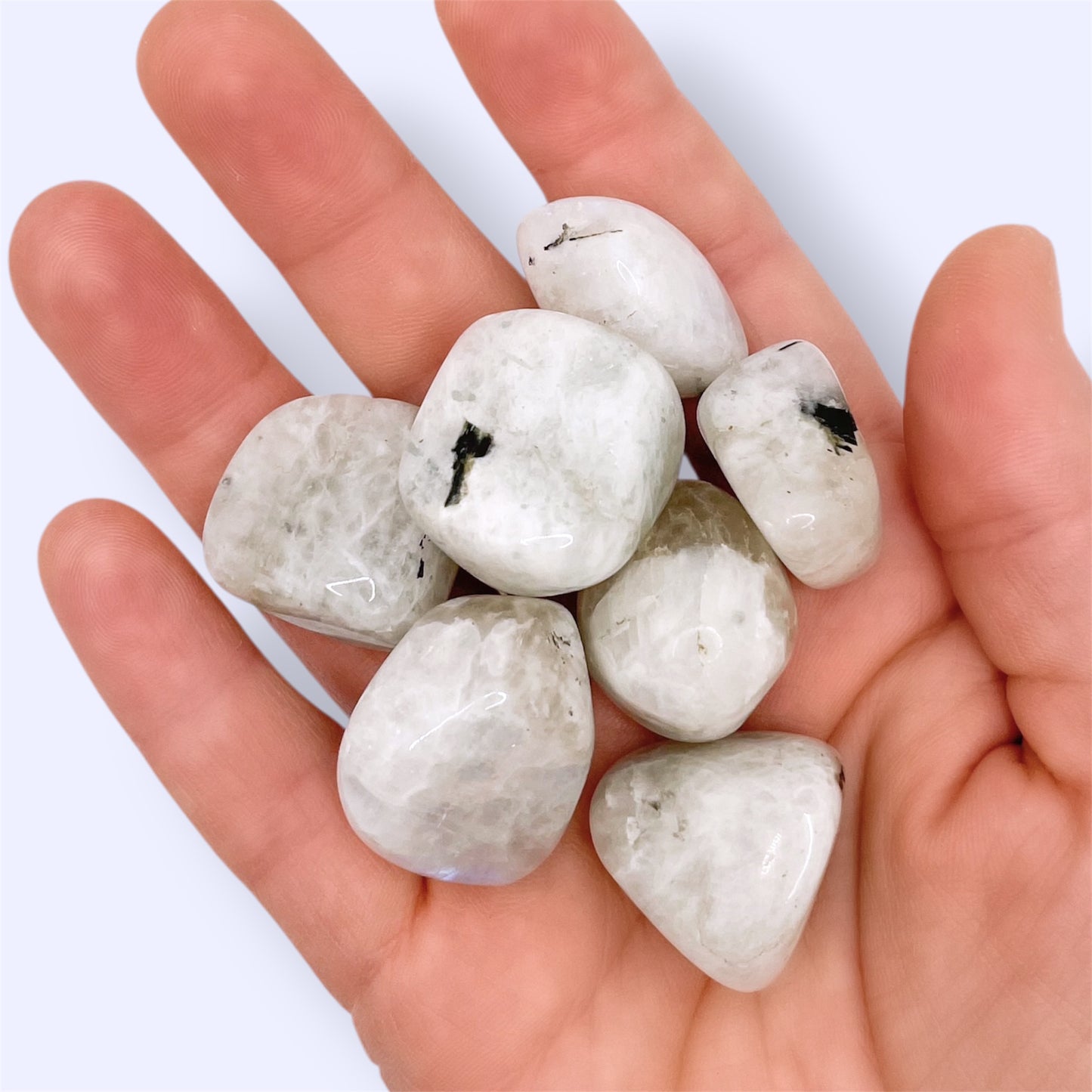 Rainbow Moonstone Tumblestone