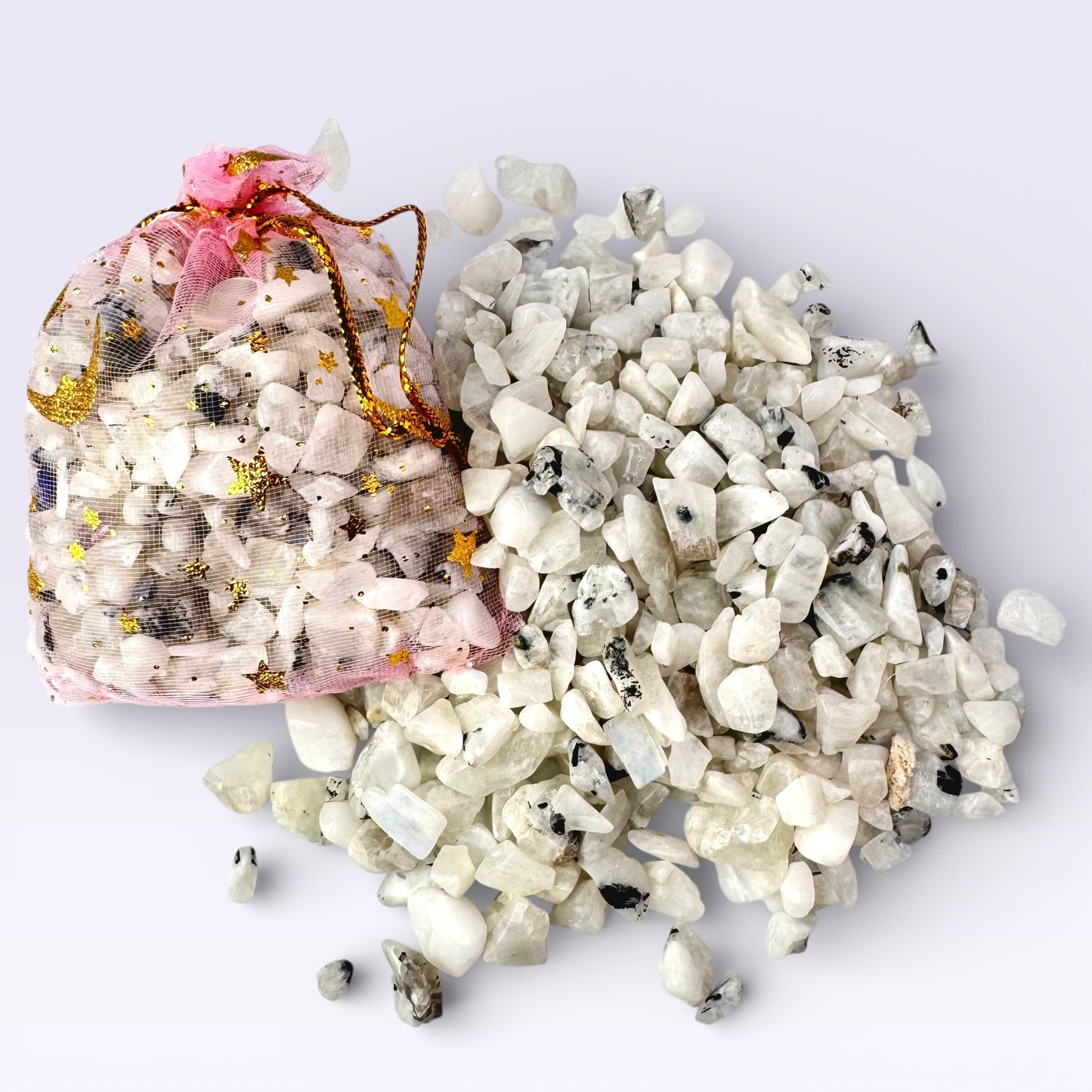 Rainbow Moonstone Chips - 150g