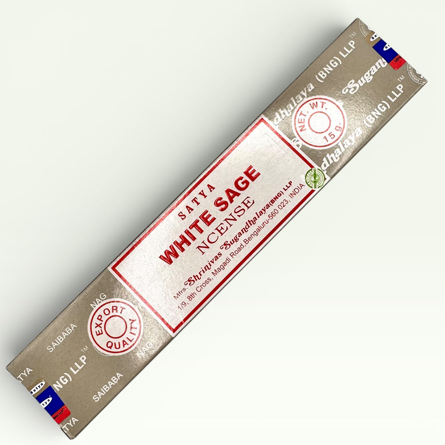 White Sage Satya Incense Sticks