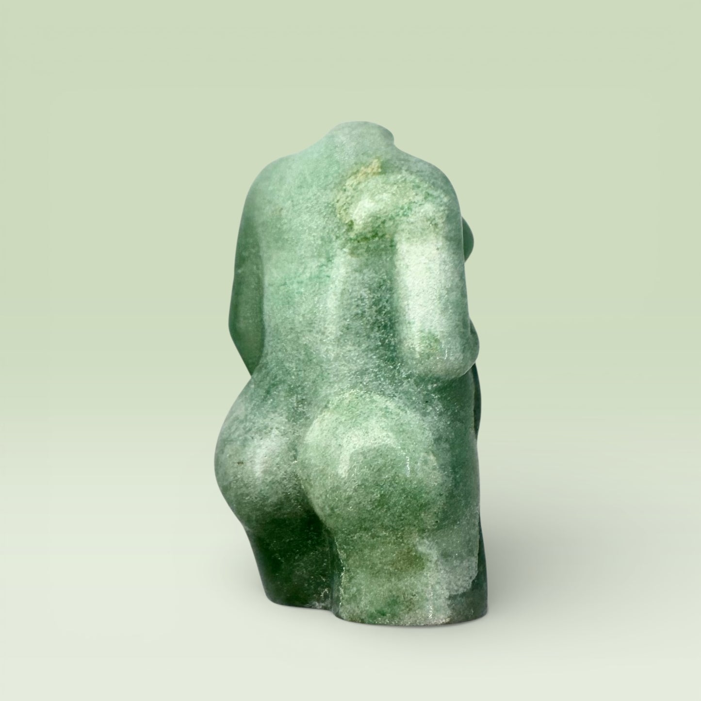 Green Aventurine Pregnant Body Carving (4cm)