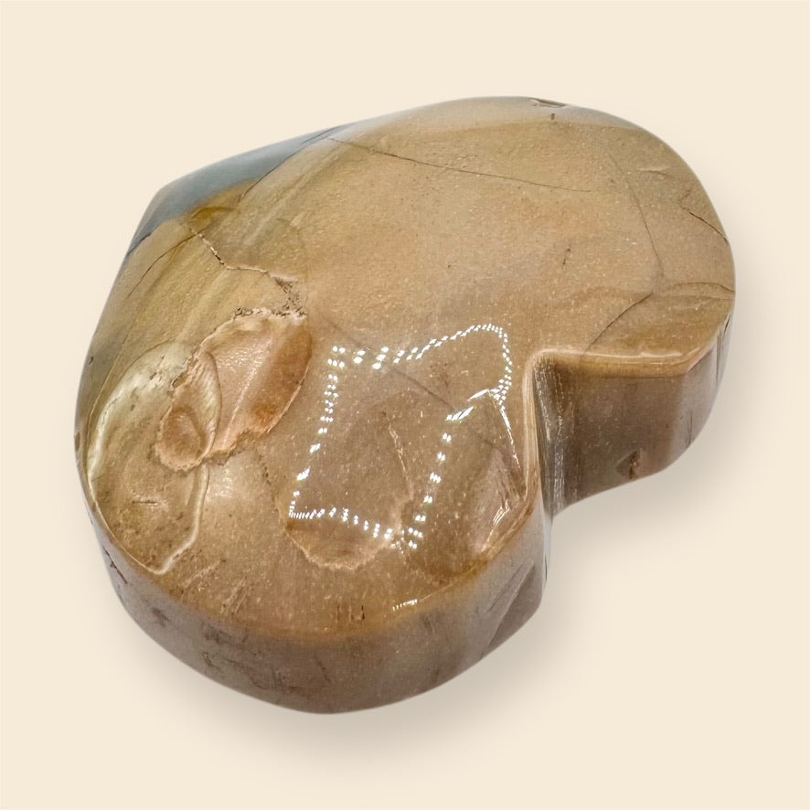Large Picture Jasper Heart - (5.5cm)