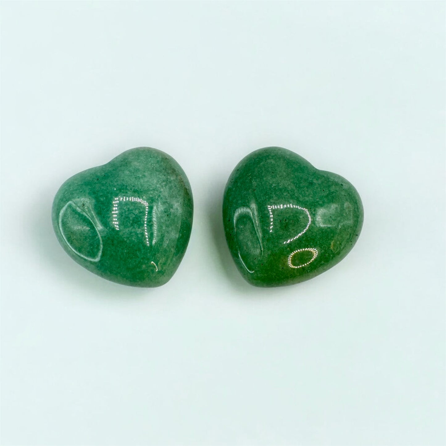 Green Aventurine Heart - Puffy (3cm)