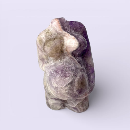 Amethyst Pregnant Figure (4cm)