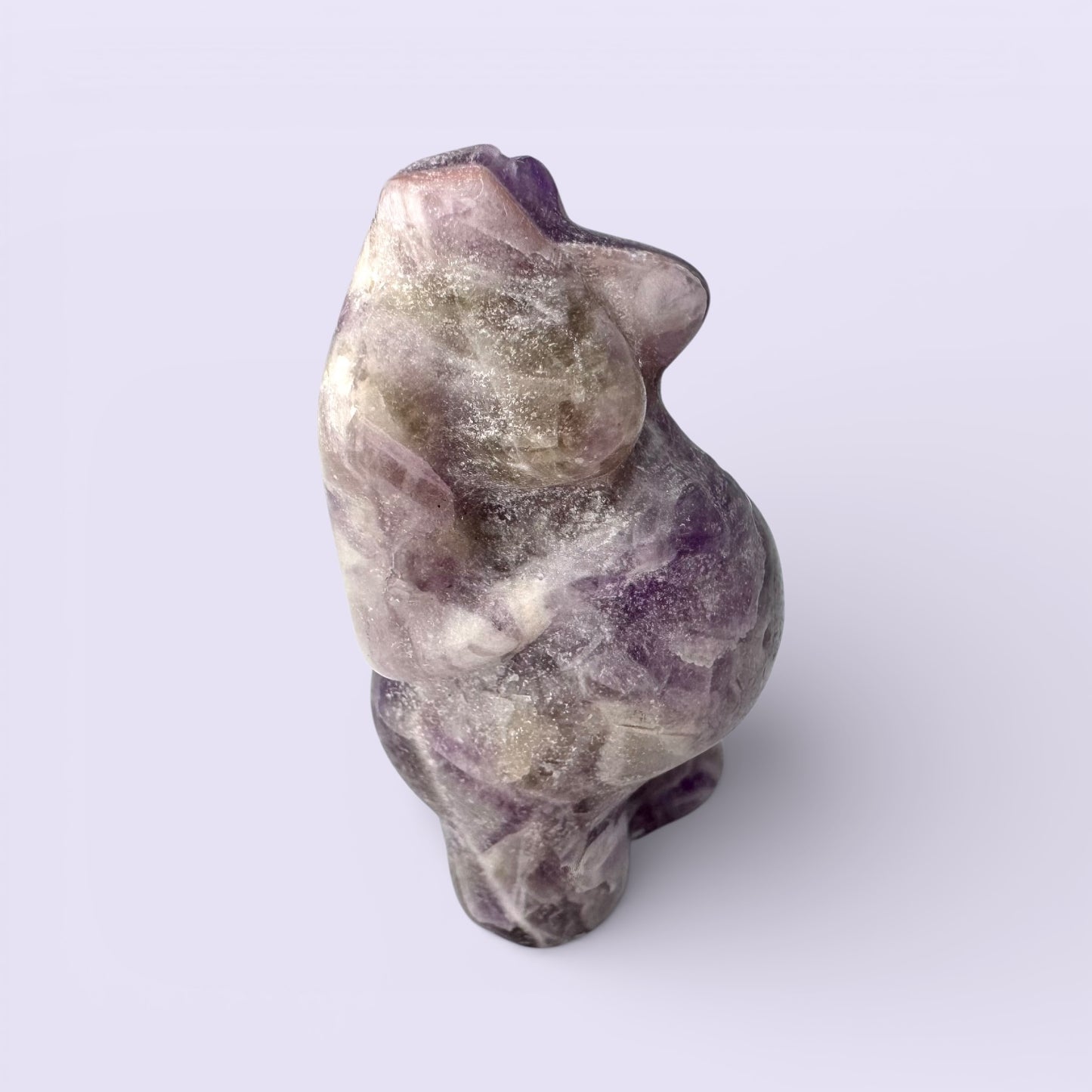 Amethyst Pregnant Figure (4cm)