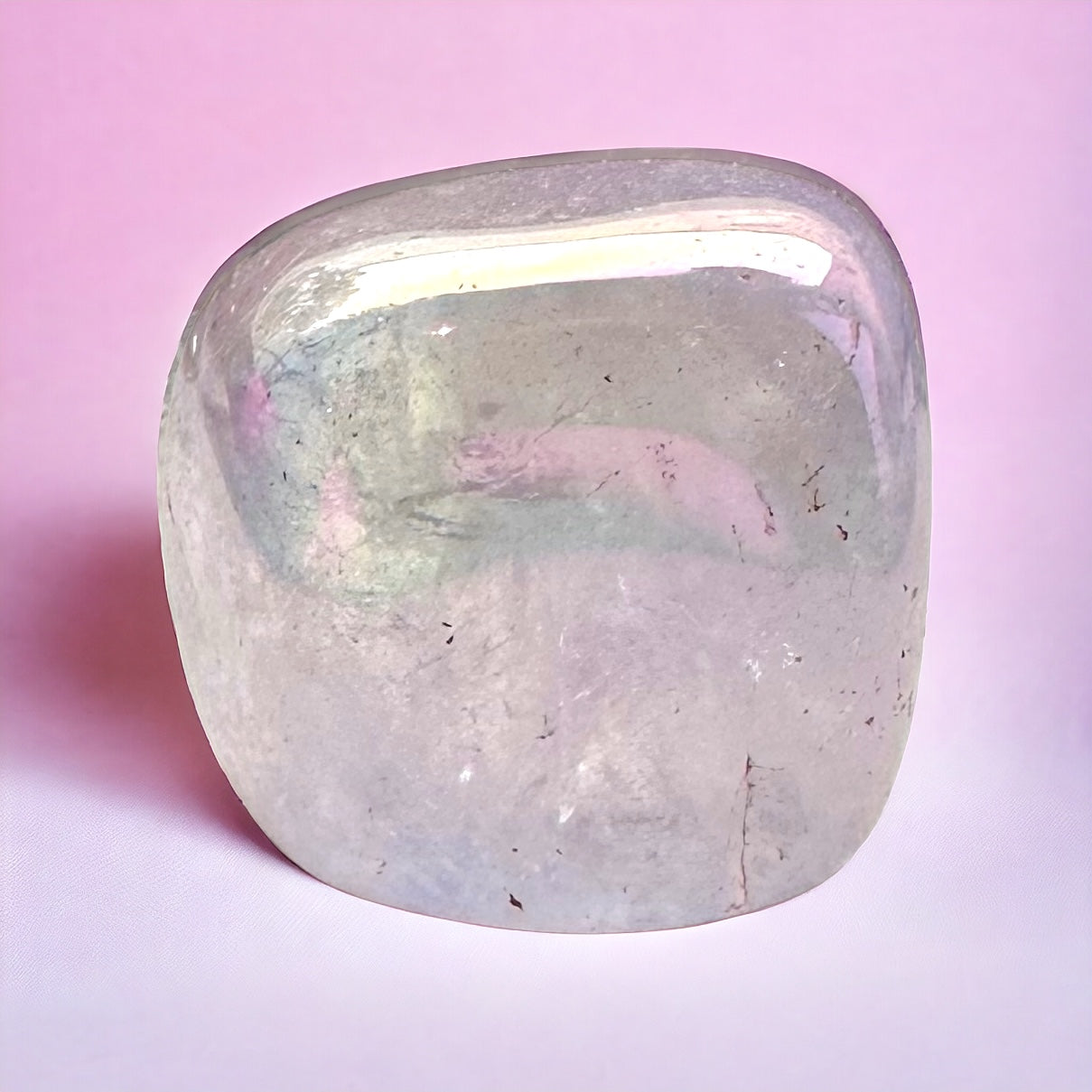 Aura Amethyst Tumblestone