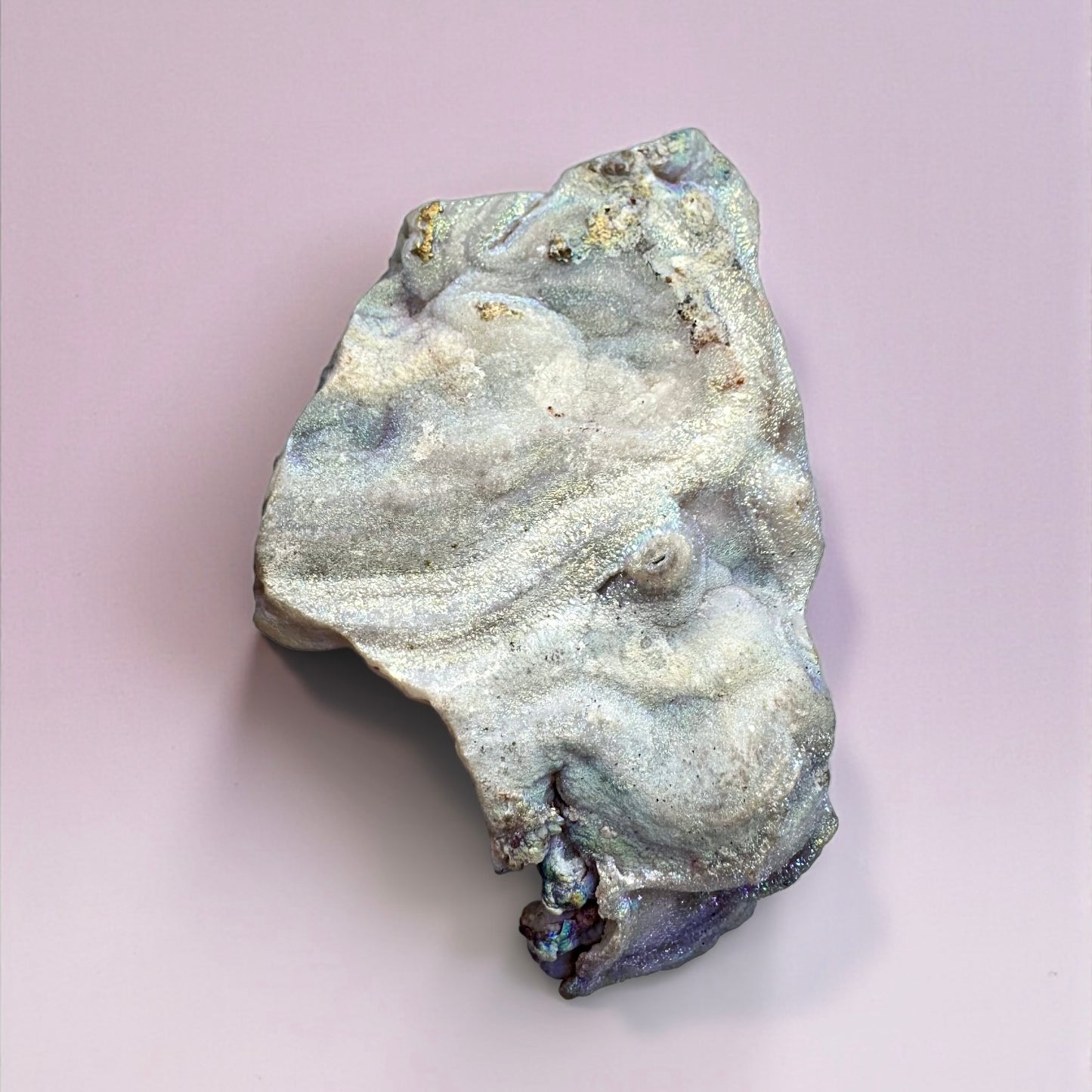 Blue Aura Chalcedony (6.5 x 4.2cm)