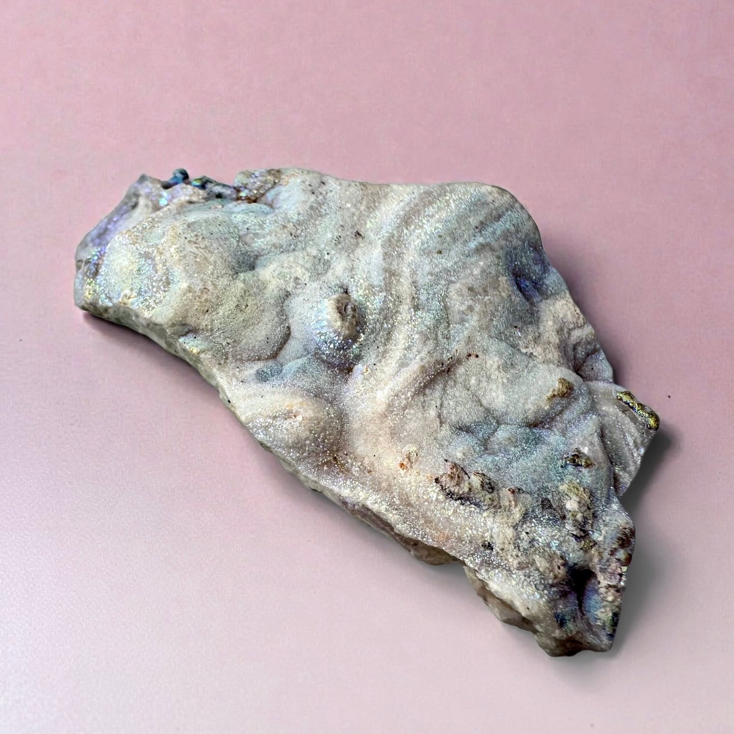 Blue Aura Chalcedony (6.5 x 4.2cm)