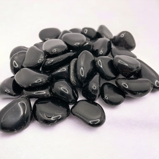 Black Obsidian tumblestone