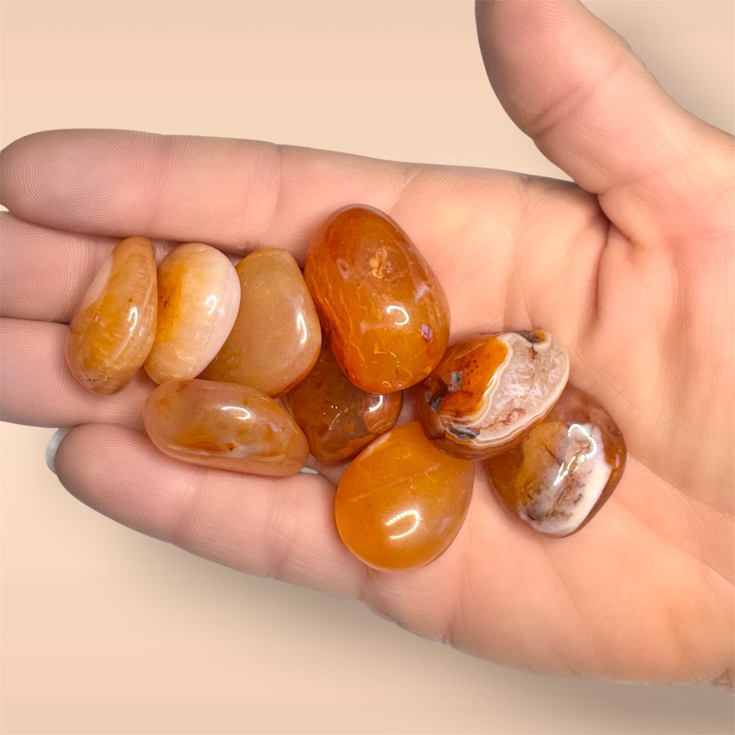 Carnelian Tumblestone