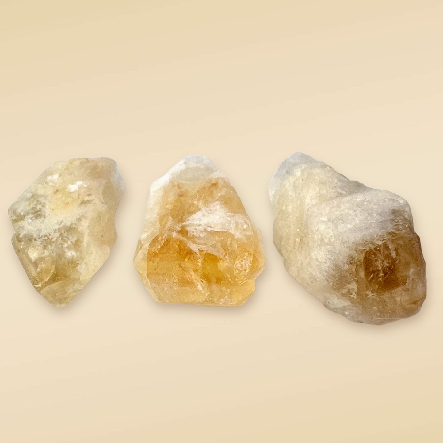 Citrine points (3.5cm)