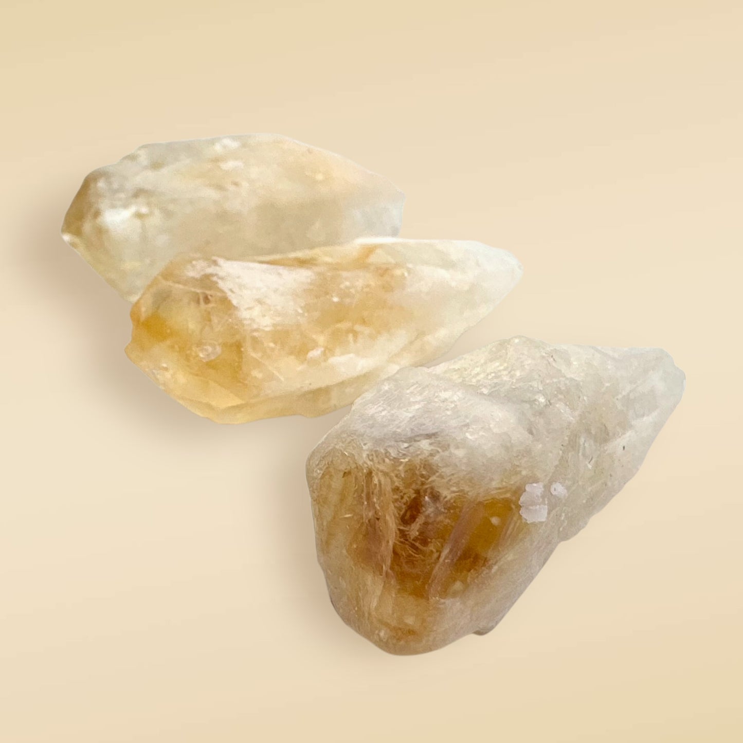 Citrine points (3.5cm)