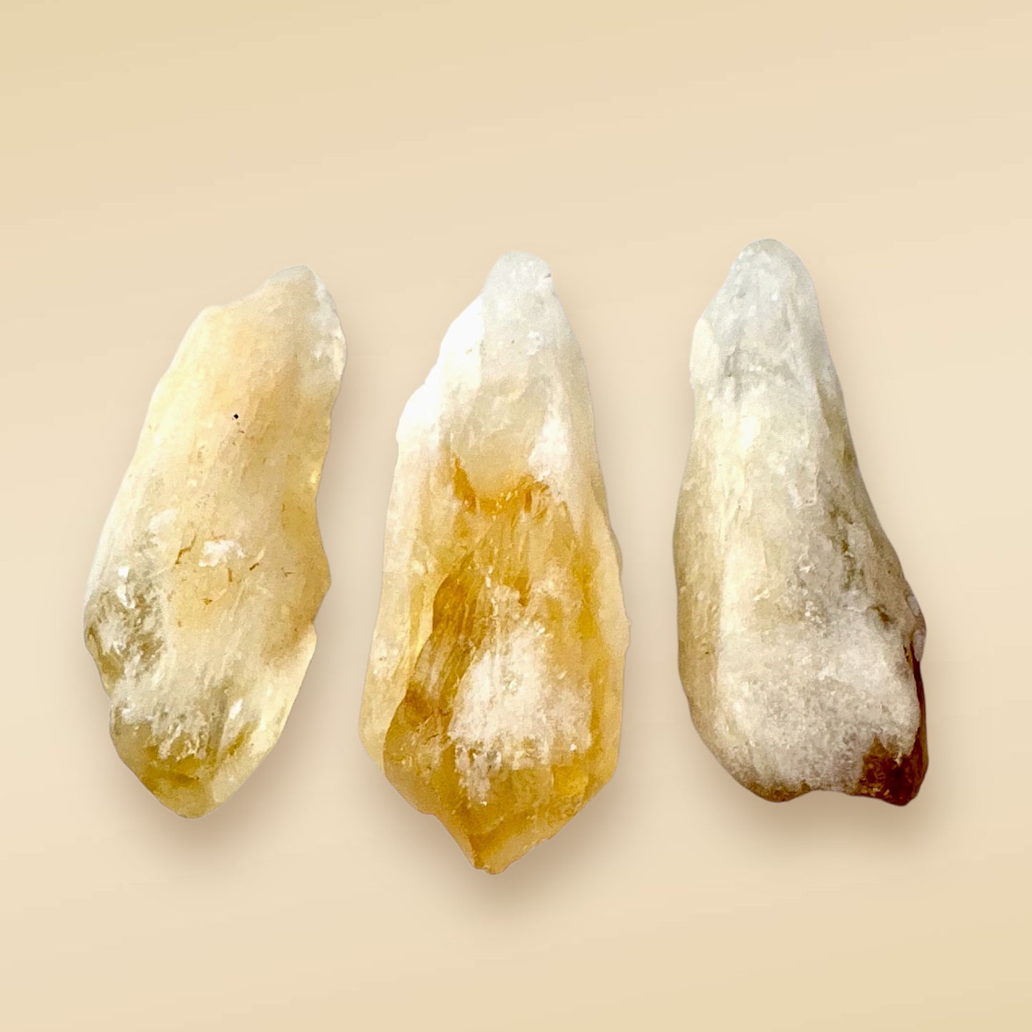 Citrine points (3.5cm)