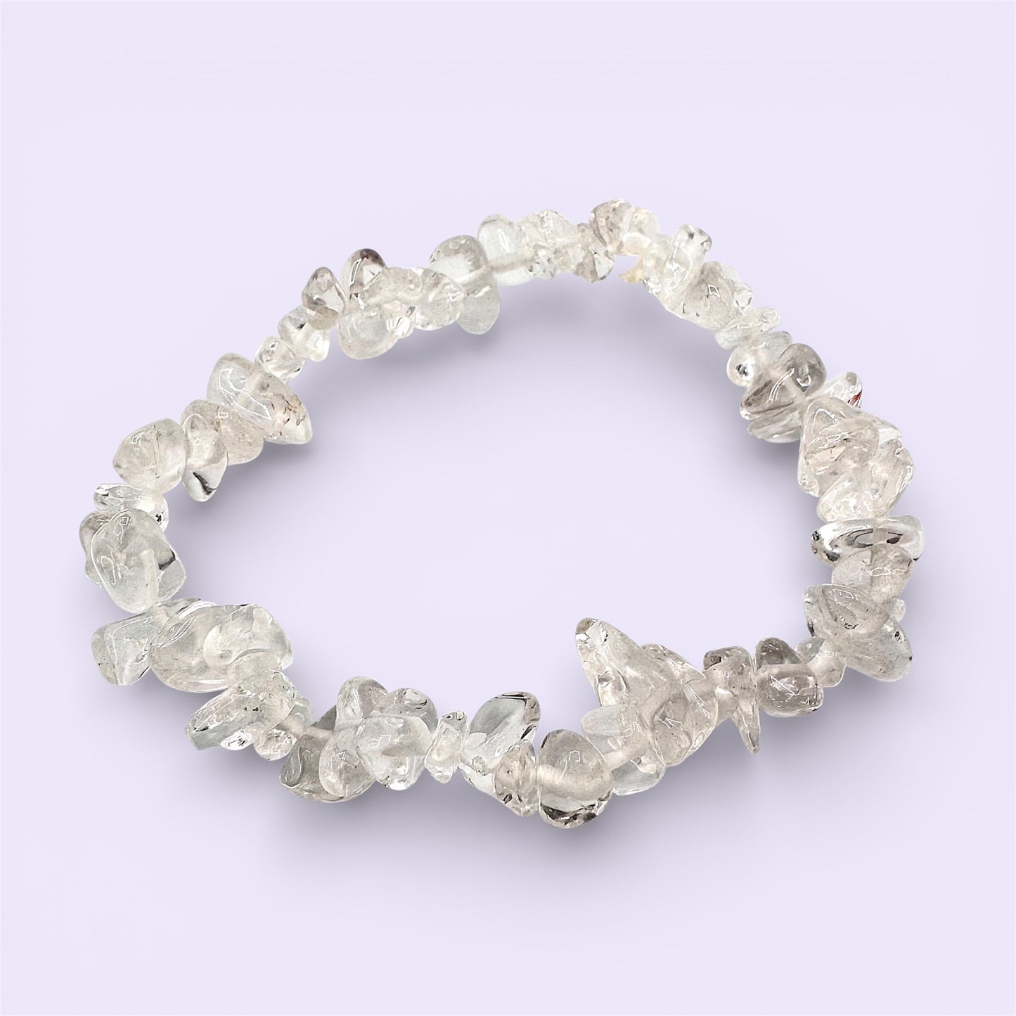 Clear Quartz Chip Bracelet