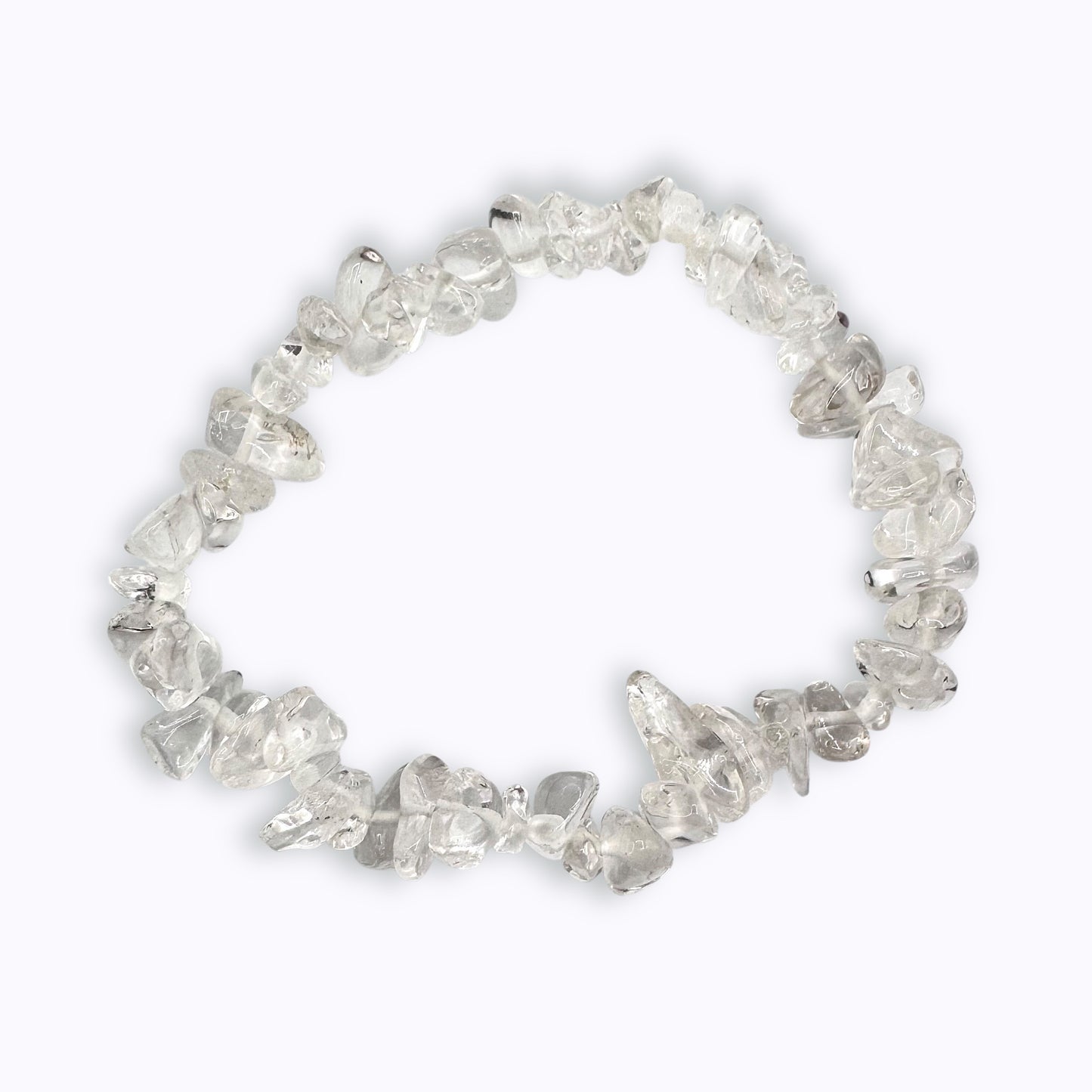 Clear Quartz Chip Bracelet