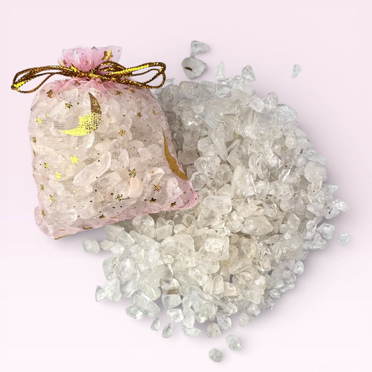 Clear Quartz Chips - 150g
