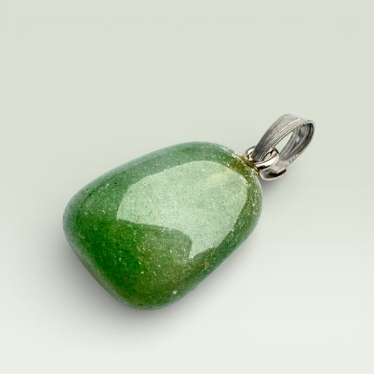 Green Aventurine Tumble Pendant (1.8cm)