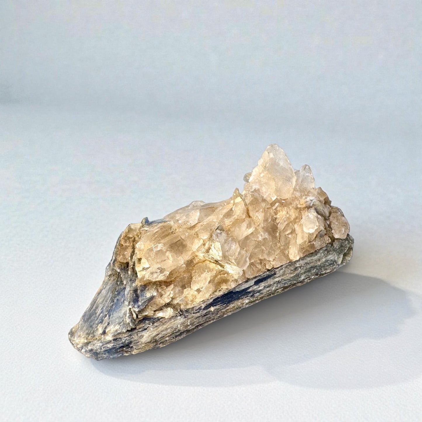 Kyanite & Clear Quartz Chunk (9cm)