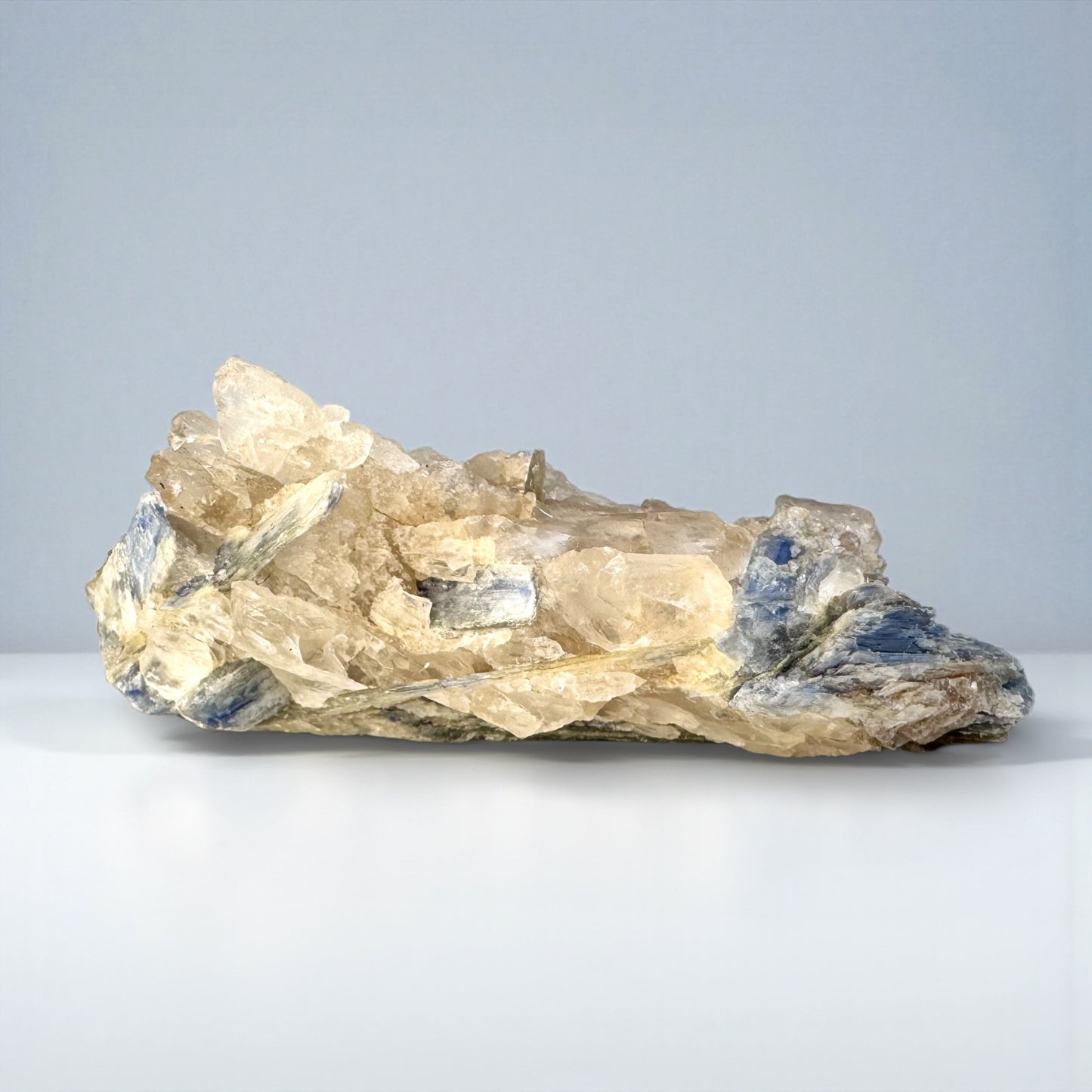 Kyanite & Clear Quartz Chunk (9cm)