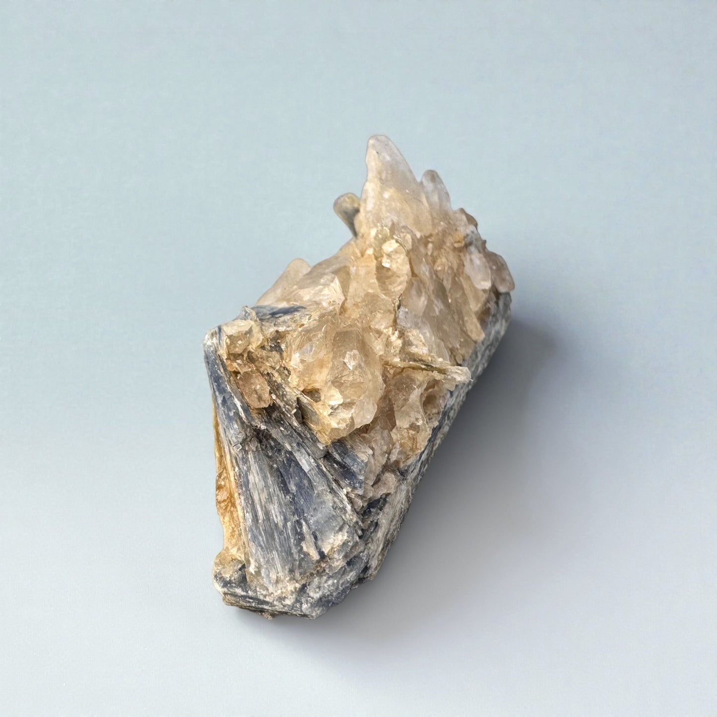 Kyanite & Clear Quartz Chunk (9cm)