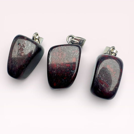 Mahogany Obsidian Cube Pendant (1.5cm)