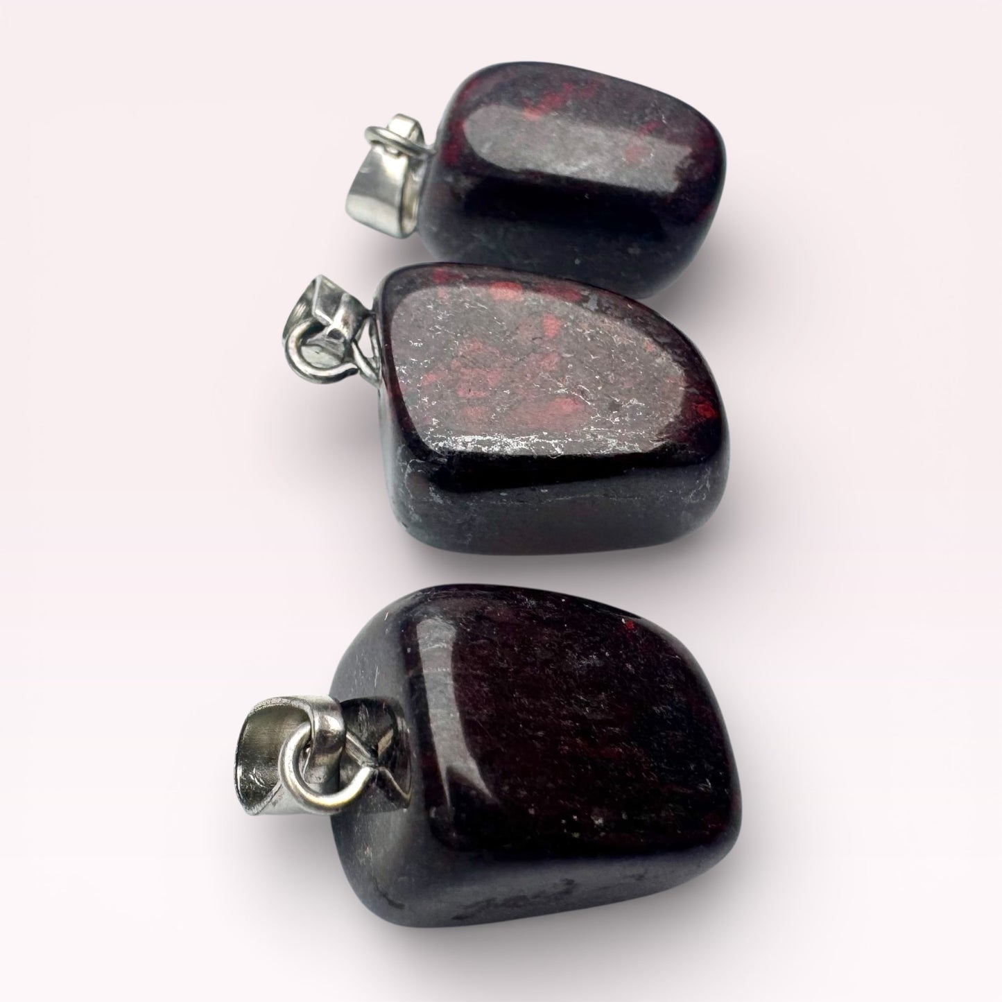 Mahogany Obsidian Cube Pendant (1.5cm)