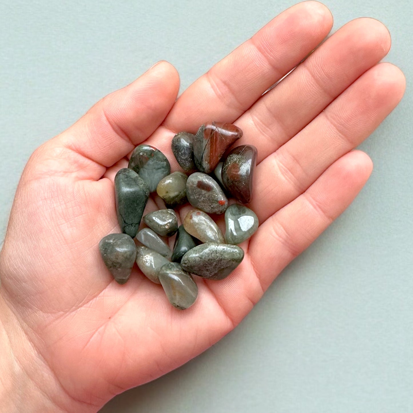 Moss Agate Mini Tumblestone