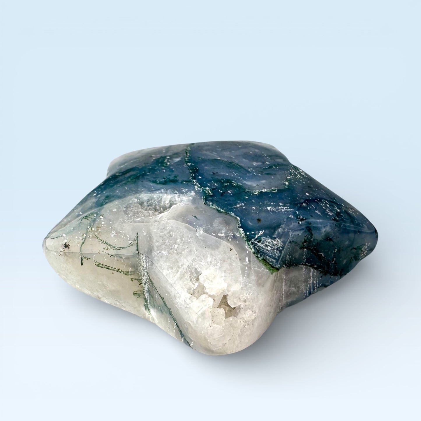 Moss Agate Star (4.5cm)