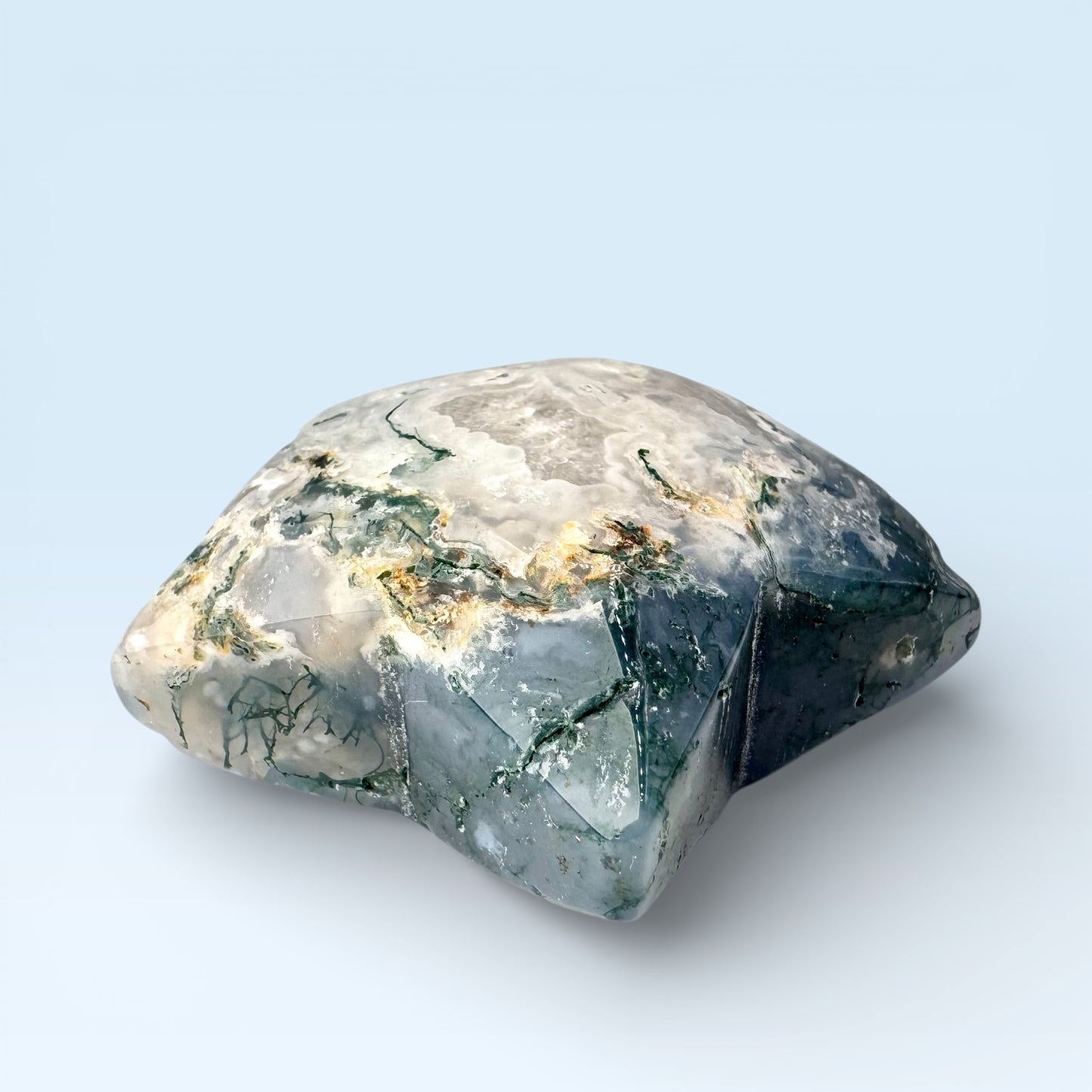 Moss Agate Star (4.5cm)