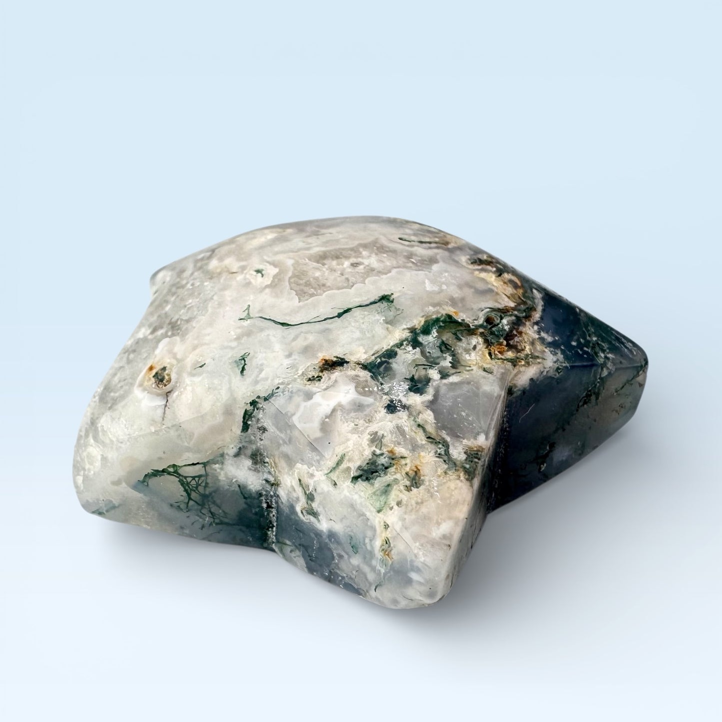 Moss Agate Star (4.5cm)
