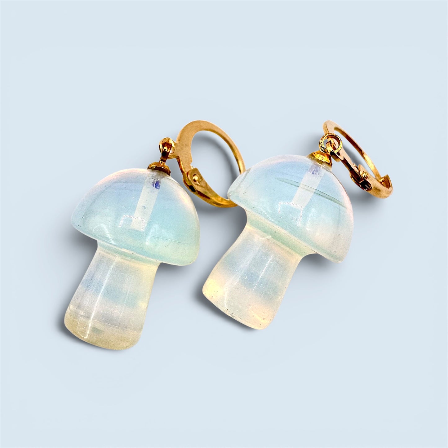 Opalite Mushroom Earrings