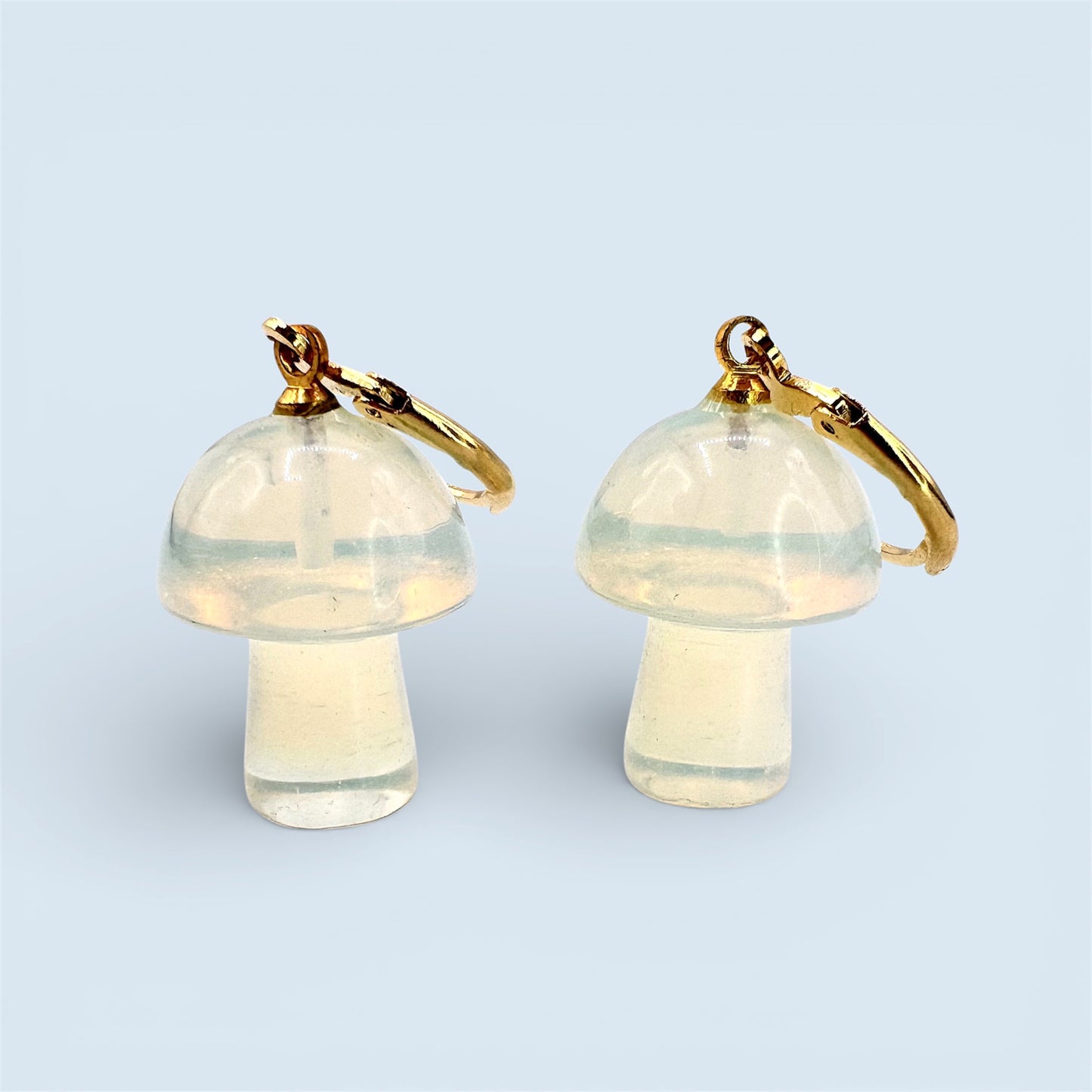 Opalite Mushroom Earrings