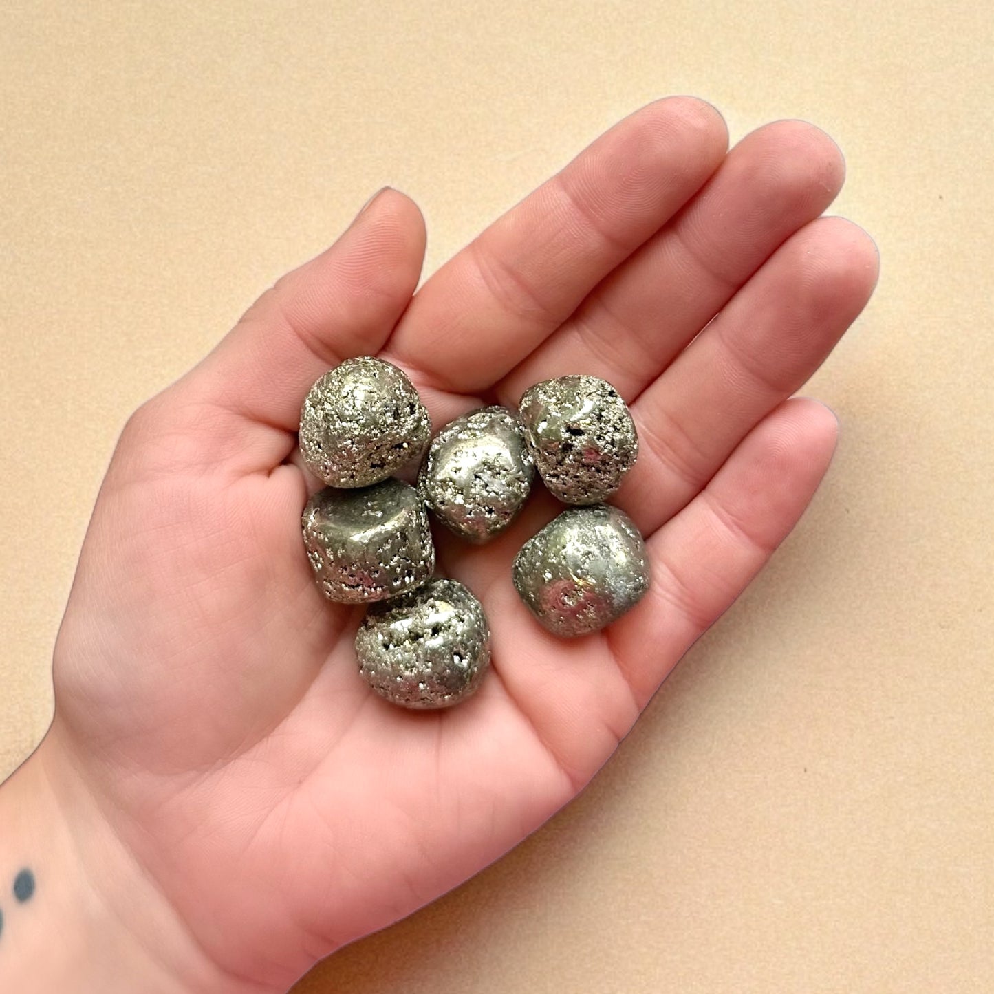 Pyrite Tumblestone