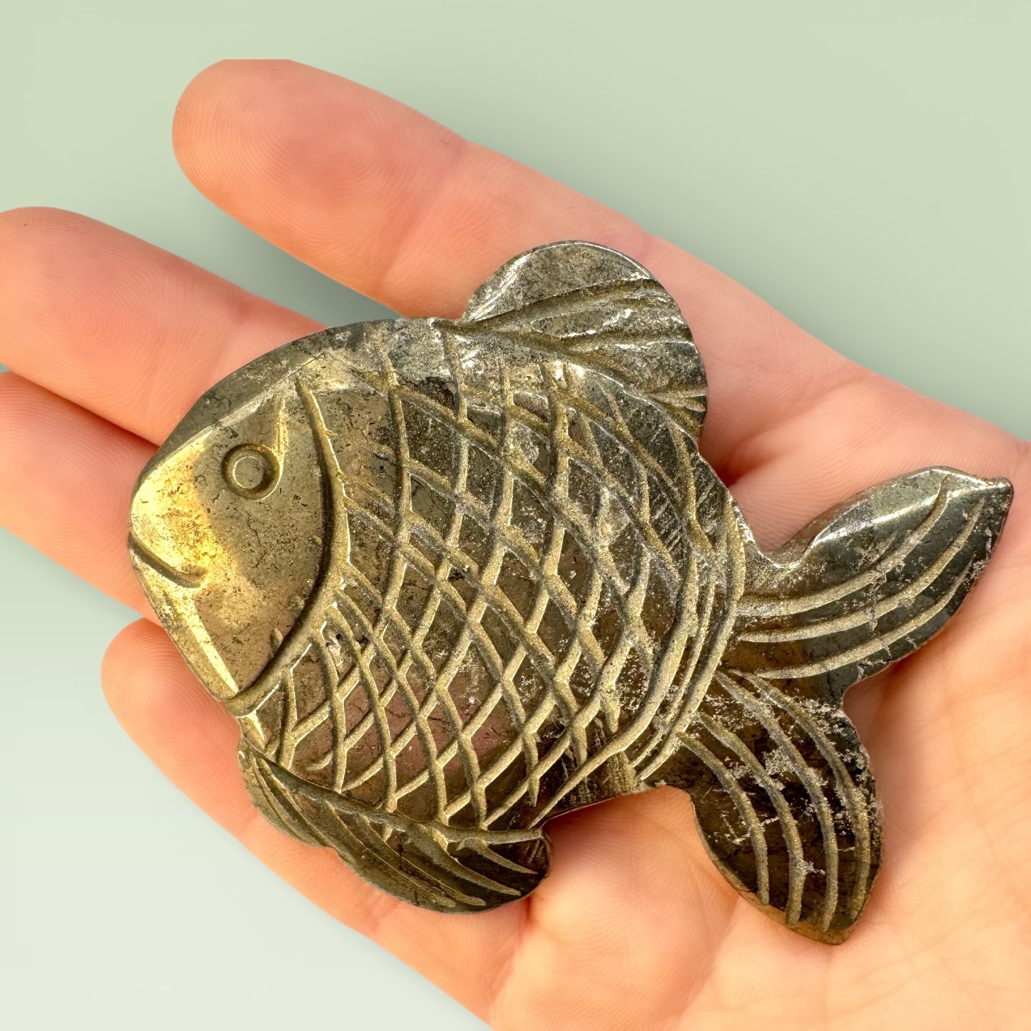 Pyrite Fish (7cm)