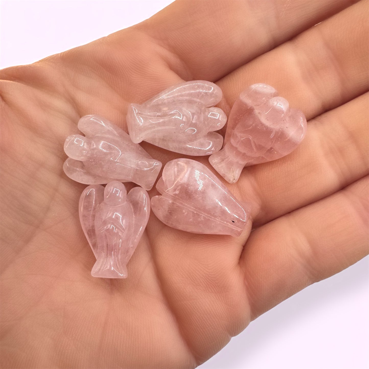 Rose Quartz Angel (2cm)
