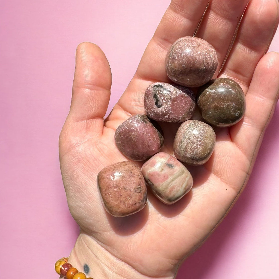 Rhodonite Tumblestone