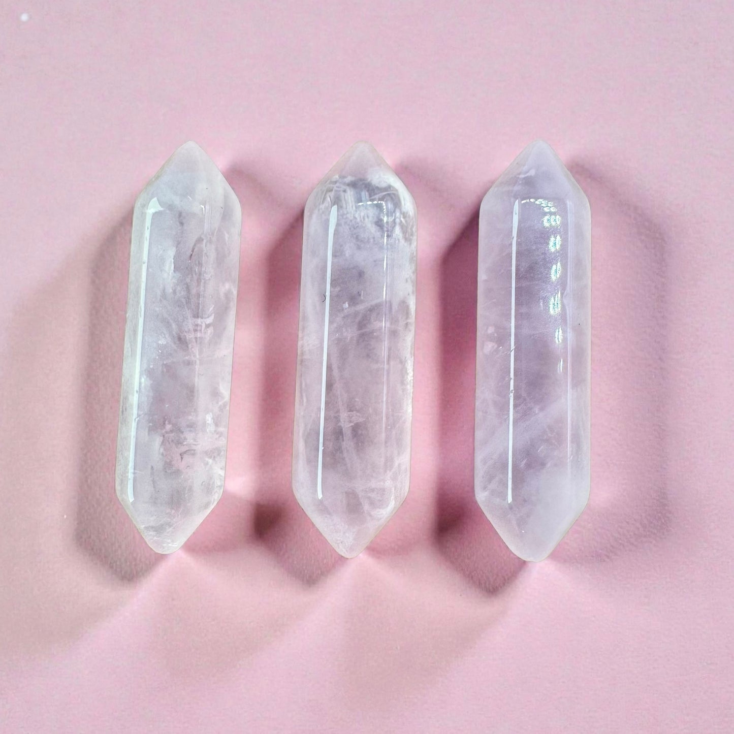Rose Quartz Double Terminated Point (3.3cm)