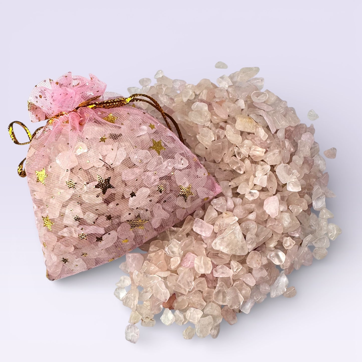 Rose Quartz Chips - 150g
