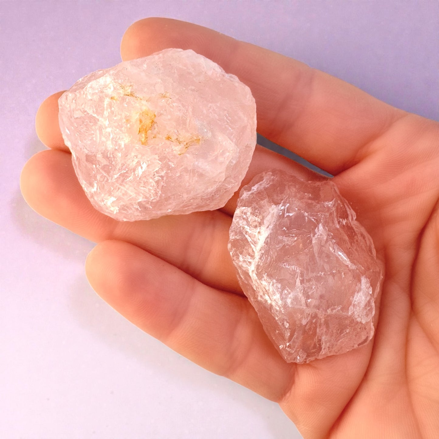 Rose Quartz Rough Chunk (3-4cm)