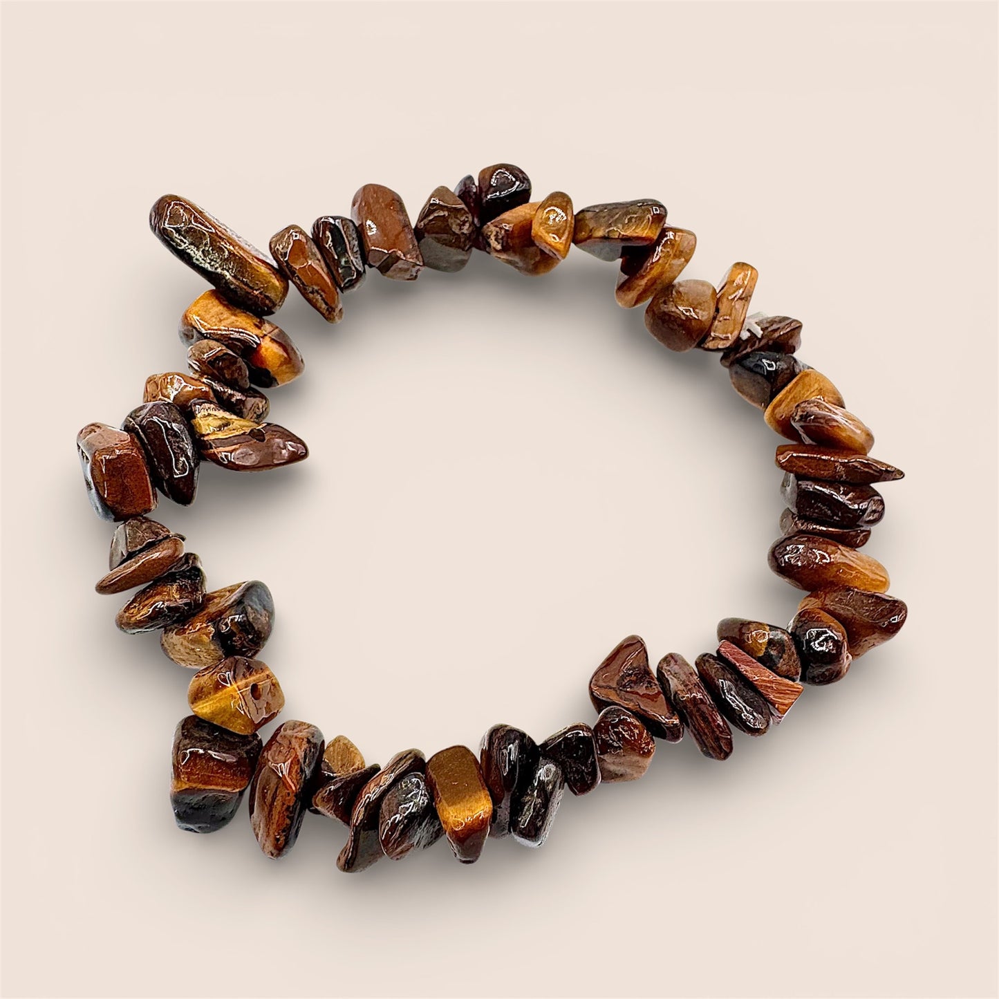 Tiger's Eye Chip Bracelet