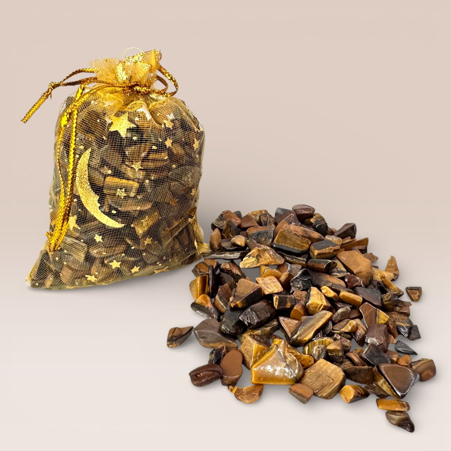 Tiger's Eye Chips- 150g