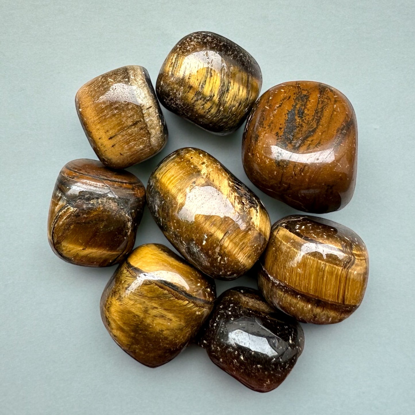 Tiger's Eye Tumblestone