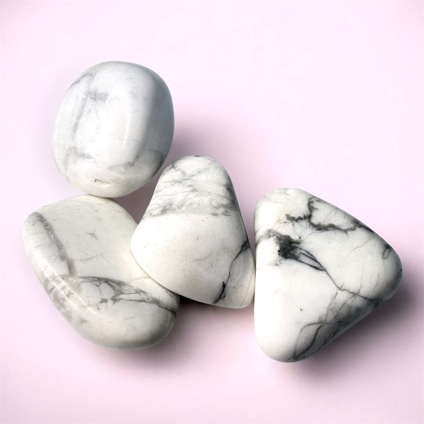 White Howlite Tumblestone